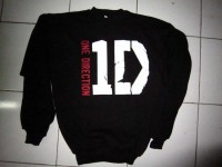 One direction Crewneck Sweatshirt Color Black (XS, S, M)